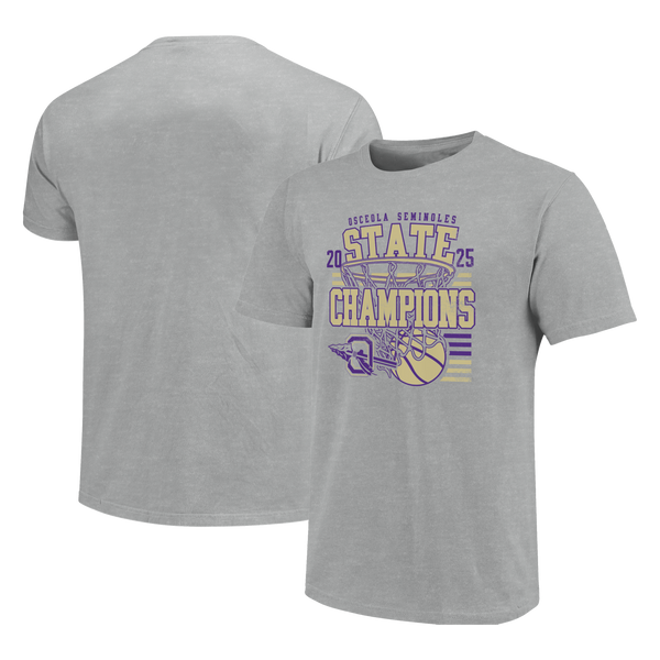 Osceola Seminoles 2025 Boys Basketball Champions Youth T-Shirt