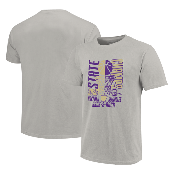Osceola Seminoles 2026 Boys Basketball State Champs Short Sleeve T-Shirt