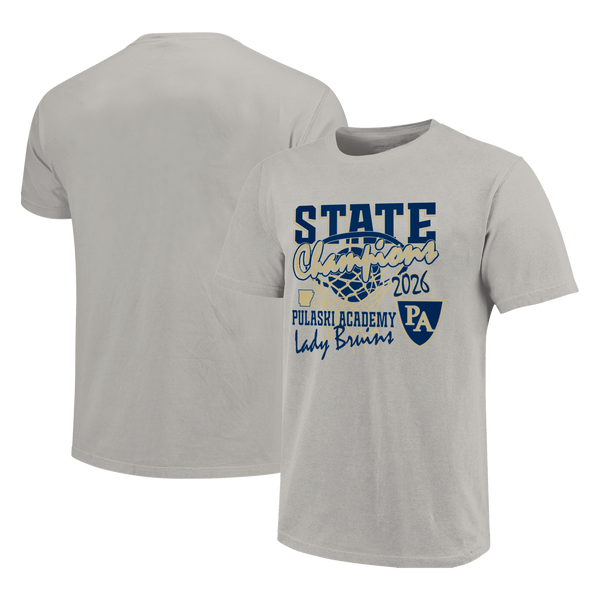 Pulaski Academy Bruins 2026 Girls Basketball State Champs Short Sleeve T-Shirt