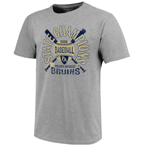 Pulaski Academy Bruins 2026 State Champs Baseball Youth T-Shirt