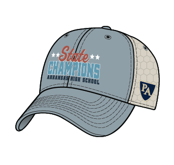 Pulaski Academy Bruins 2026 State Champs Baseball Hat