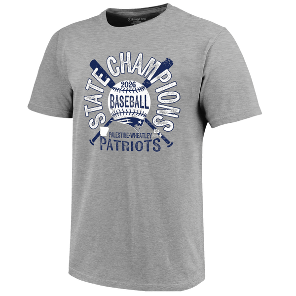 Palestine-Wheatley Patriots 2026 State Champs Baseball Youth T-Shirt