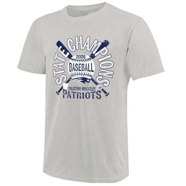 Palestine-Wheatley Patriots 2026 State Champs Baseball Short Sleeve T-Shirt