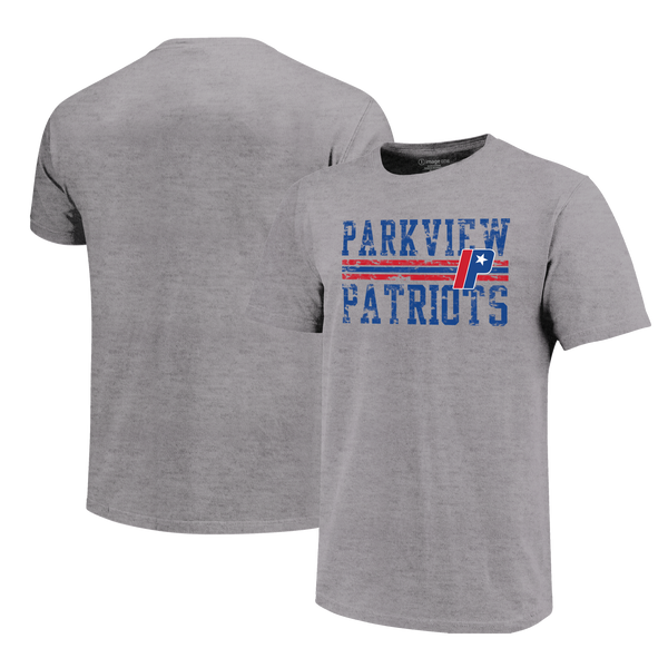 Parkview Patriots Distress Overlay Unisex Cotton T-Shirt