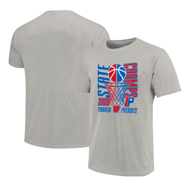 Parkview Patriots 2026 Boys Basketball State Champs Short Sleeve T-Shirt