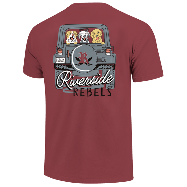 Riverside Rebels Puppy Friends Comfort Color T-Shirt