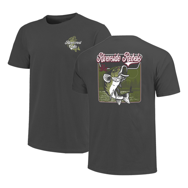 Riverside Rebels Bass Signage Comfort Color T-Shirt