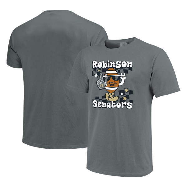 Robinson Senators Football Vibes Comfort Color T-Shirt