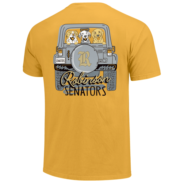 Robinson Senators Puppy Friends Comfort Color T-Shirt