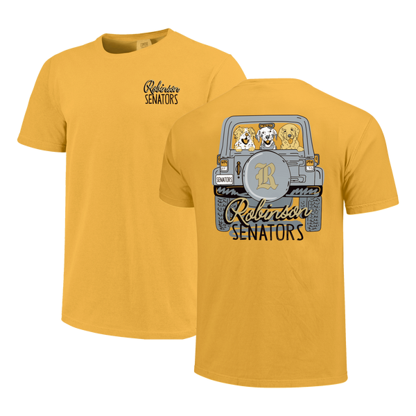 Robinson Senators Puppy Friends Comfort Color T-Shirt