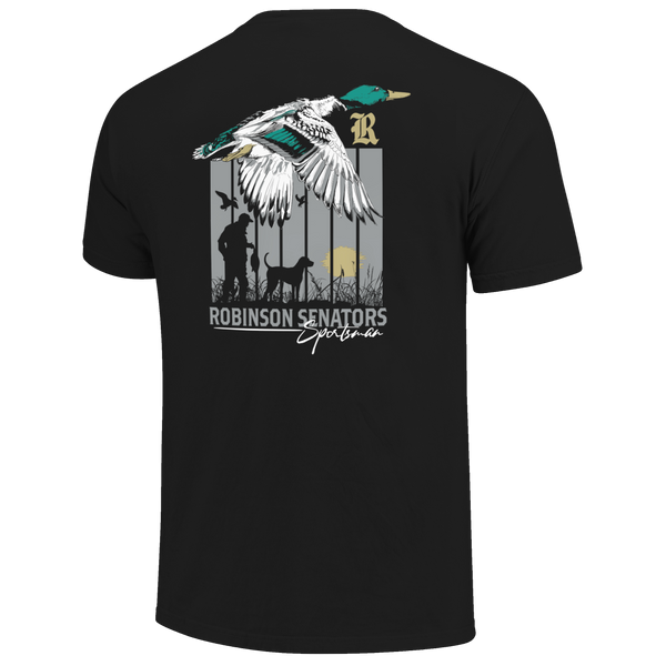 Robinson Senators Duck Poster Gradient Comfort Color T-Shirt
