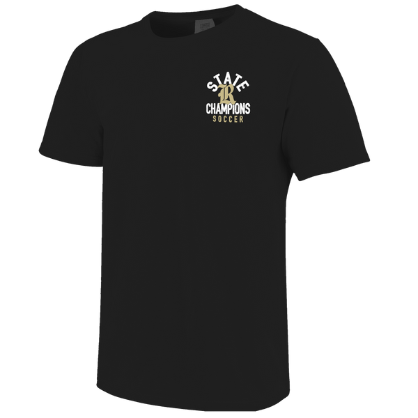 Robinson Senators 2025 Soccer Goal Boys Champs Short Sleeve Comfort Color T-Shirt