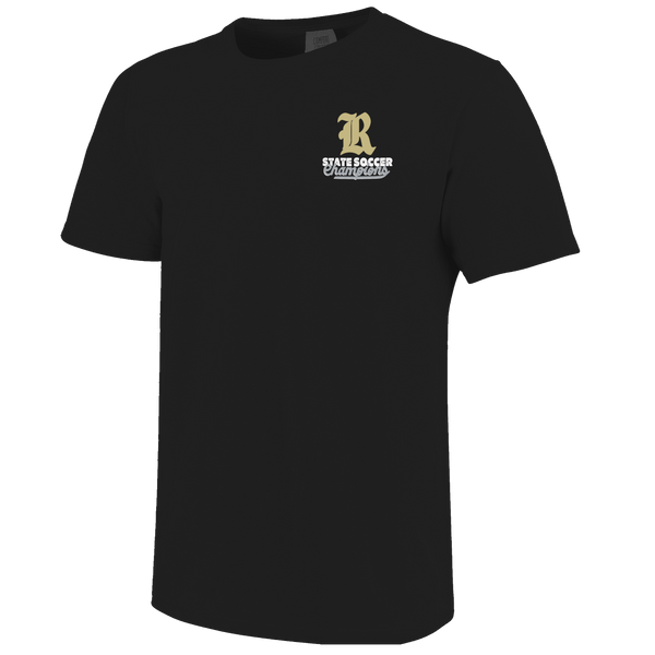 Robinson Senators 2025 Girls Champ Soccer Script Short Sleeve Comfort Color T-Shirt