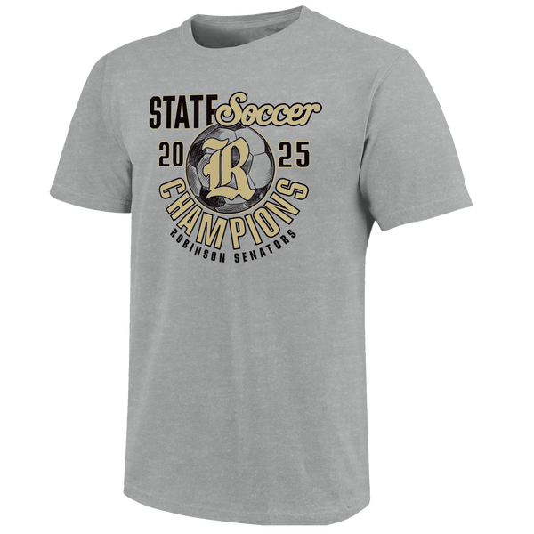 Robinson Senators 2025 Boys Soccer Champions Youth T-Shirt
