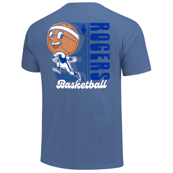 Rogers Mounties Retro Shadow Box Comfort Color T-Shirt
