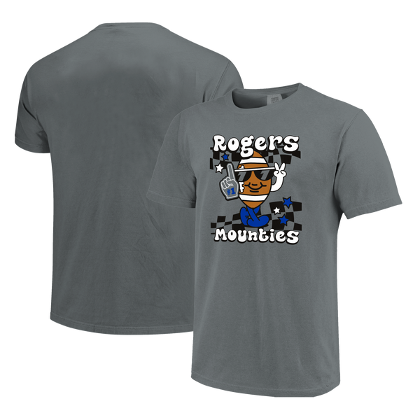 Rogers Mounties Football Vibes Comfort Color T-Shirt
