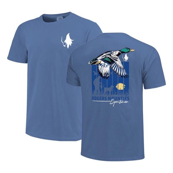 Rogers Mounties Duck Poster Gradient Comfort Color T-Shirt