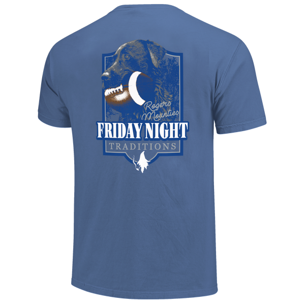 Rogers Mounties Labrador Football Comfort Color T-Shirt