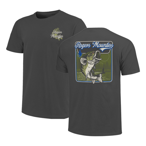 Rogers Mounties Bass Signage Comfort Color T-Shirt