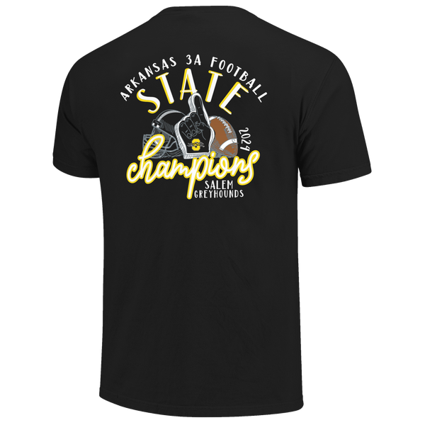 Salem Greyhounds 2024 Football Fan Champions Youth Short Sleeve T-Shirt