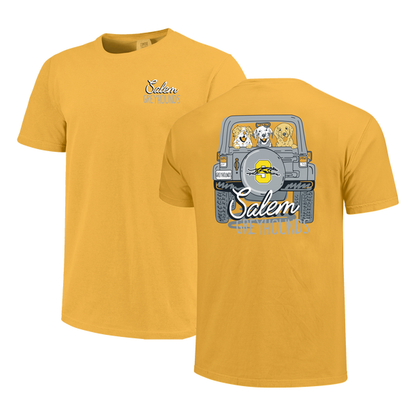 Salem Greyhounds Puppy Friends Comfort Color T-Shirt