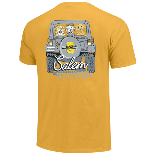 Salem Greyhounds Puppy Friends Comfort Color T-Shirt