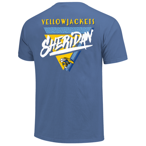 Sheridan Yellowjackets 90's Trapper Comfort Color T-Shirt