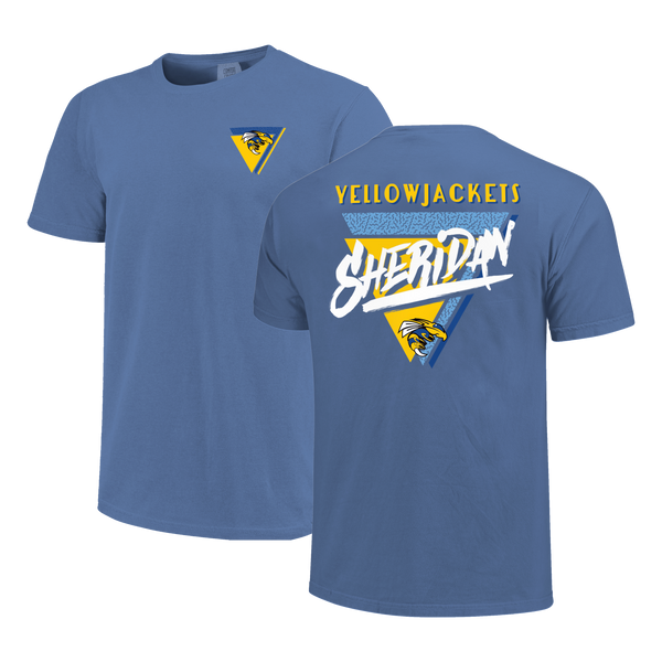 Sheridan Yellowjackets 90's Trapper Comfort Color T-Shirt
