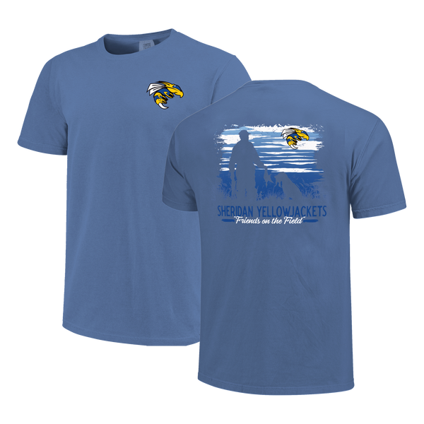 Sheridan Yellowjackets Tall Grass Hunt Comfort Color T-Shirt