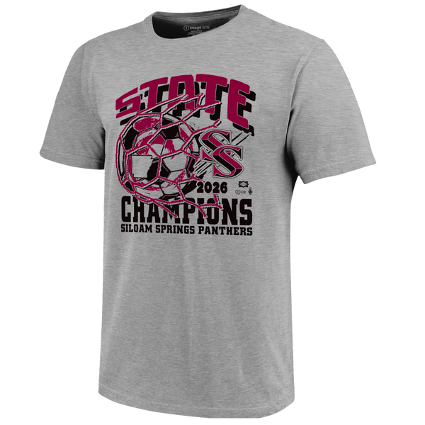 Siloam Springs Panthers 2026 Boys Soccer State Champions Youth T-Shirt