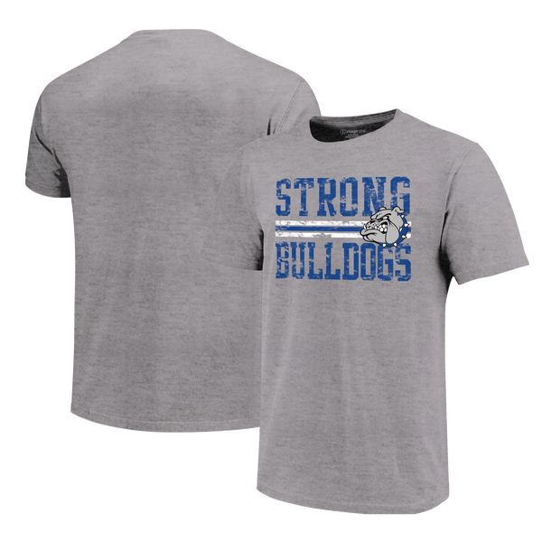 Strong Bulldogs Distress Overlay Unisex Cotton T-Shirt