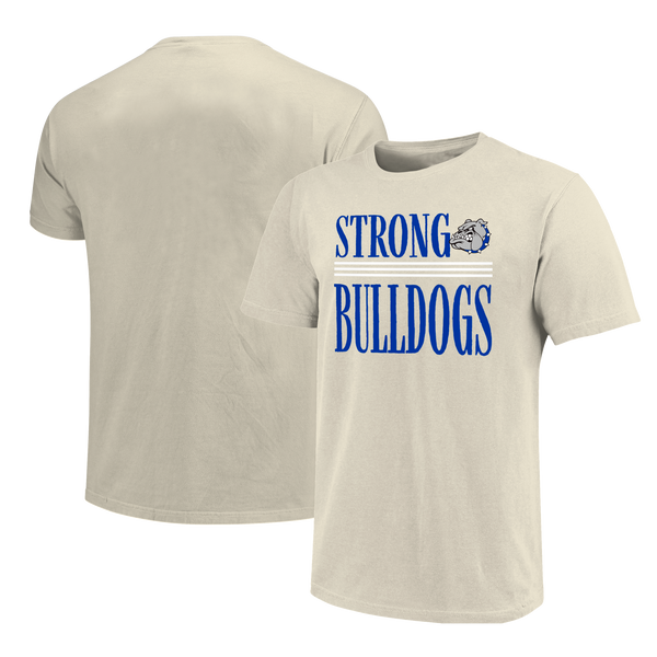 Strong Bulldogs Tall Type Lines Unisex Cotton T-Shirt