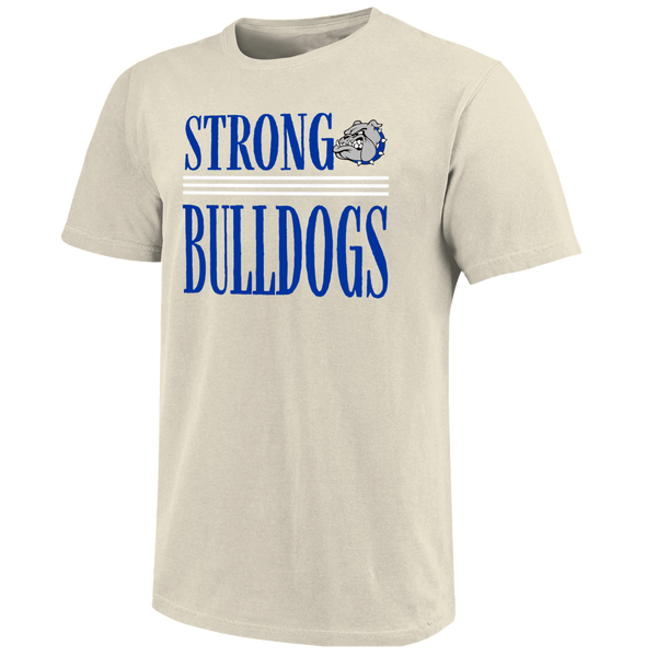 Strong Bulldogs Tall Type Lines Unisex Cotton T-Shirt