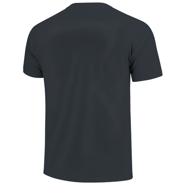 Strong Bulldogs Simple Script Outline Comfort Color T-Shirt