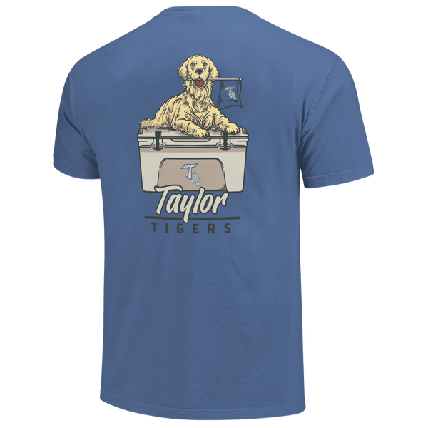 Taylor Tigers Cooler Dog Comfort Color T-Shirt