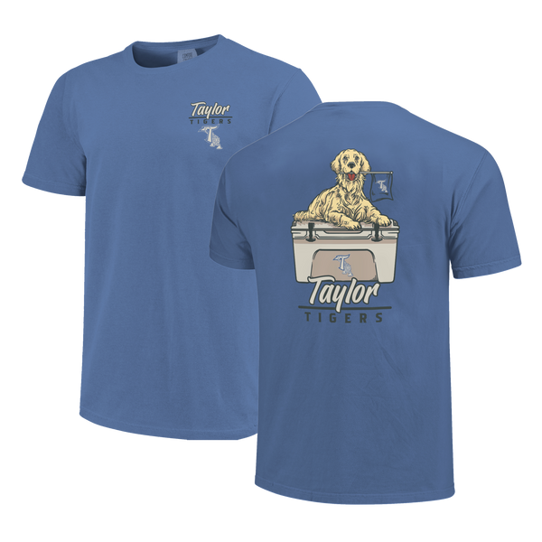 Taylor Tigers Cooler Dog Comfort Color T-Shirt