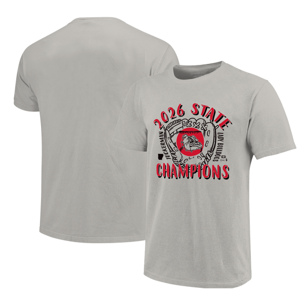 Tuckerman Lady Bulldogs 2026 State Champs Softball Short Sleeve T-Shirt