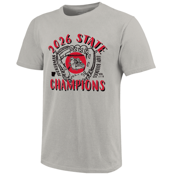 Tuckerman Lady Bulldogs 2026 State Champs Softball Short Sleeve T-Shirt