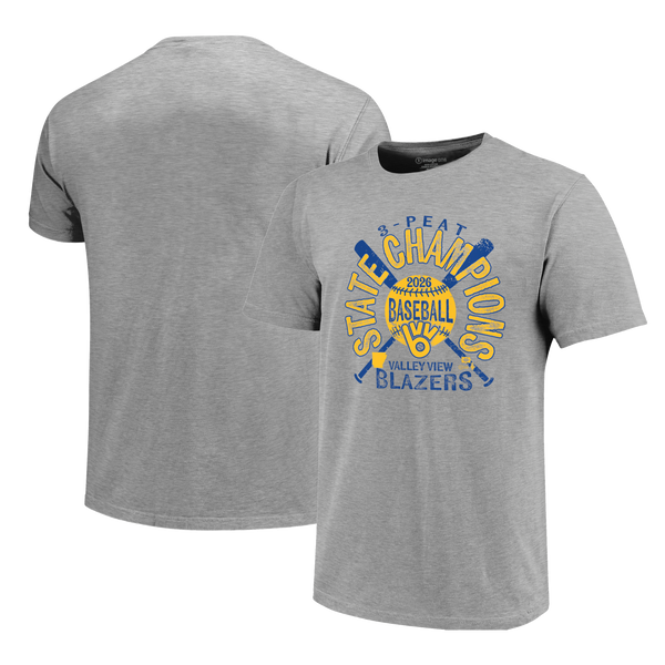 Valley View Blazers 2026 State Champs Baseball Youth T-Shirt