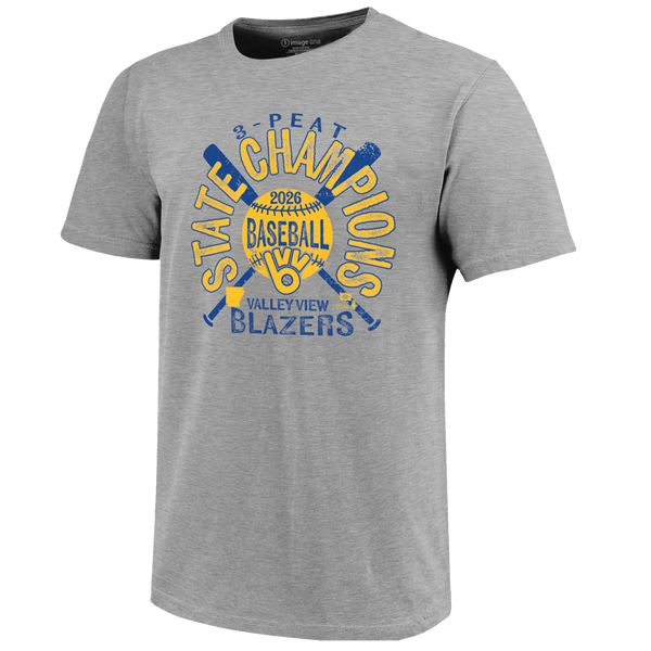 Valley View Blazers 2026 State Champs Baseball Youth T-Shirt