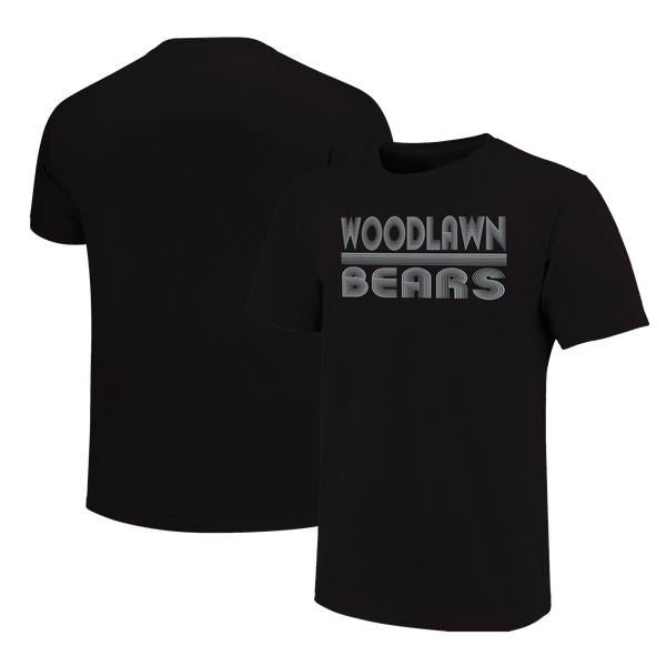 Woodlawn Bears Vintage Lines Short Sleeve T-Shirt