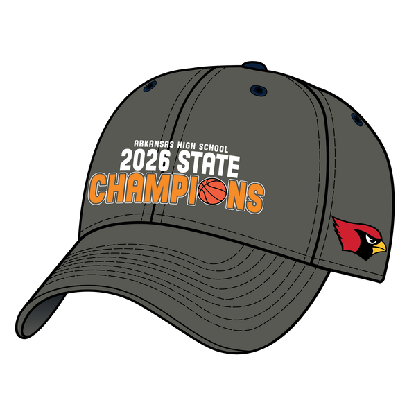 Farmington Cardinals 2026 Girls Basketball State Champs Hat