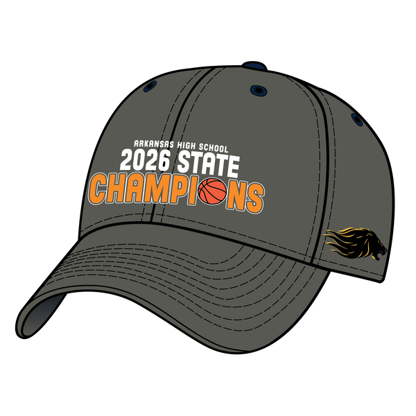 Manila Lions 2026 Girls Basketball State Champs Hat